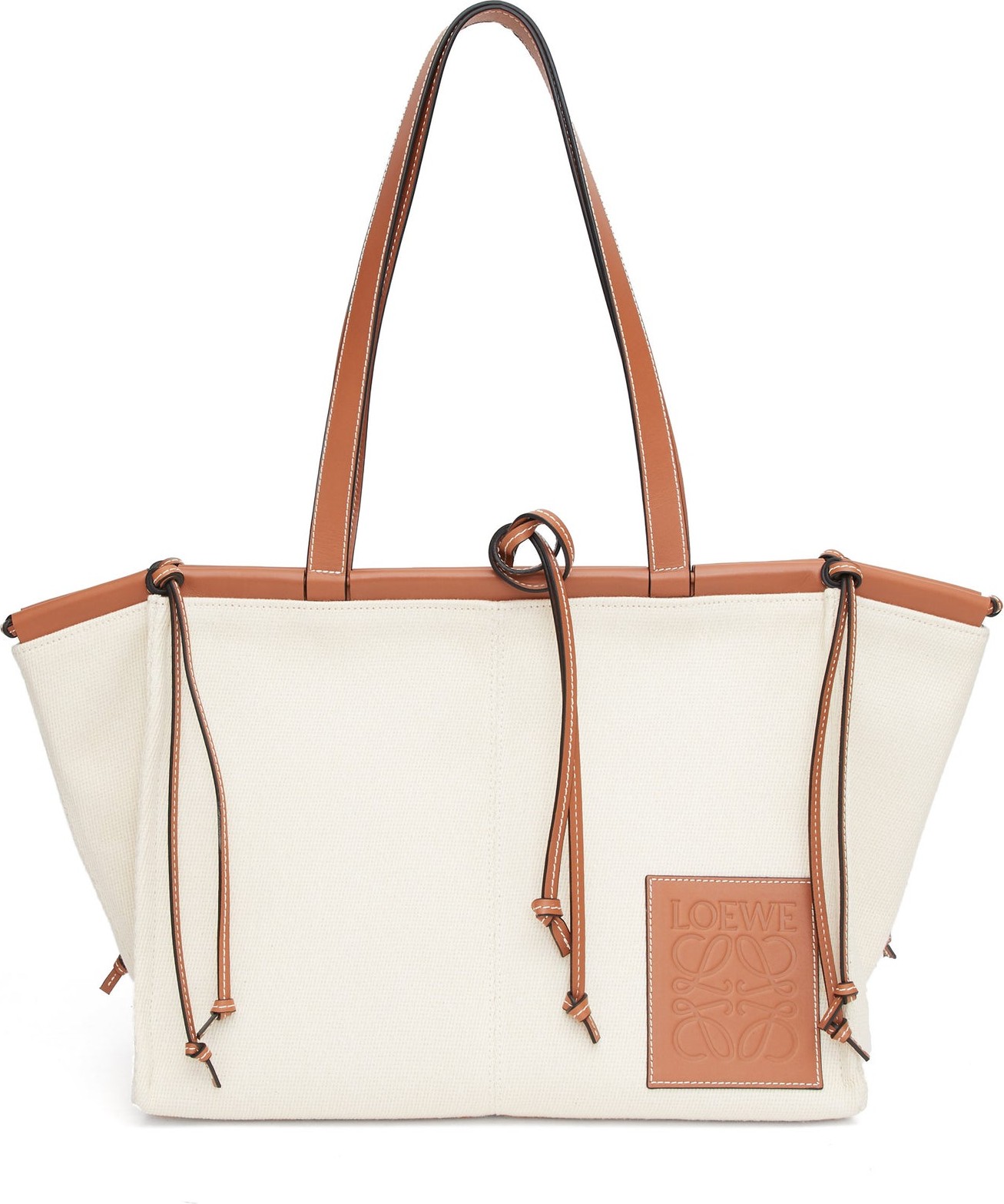 LOEWE Cushion large canvas tote bag