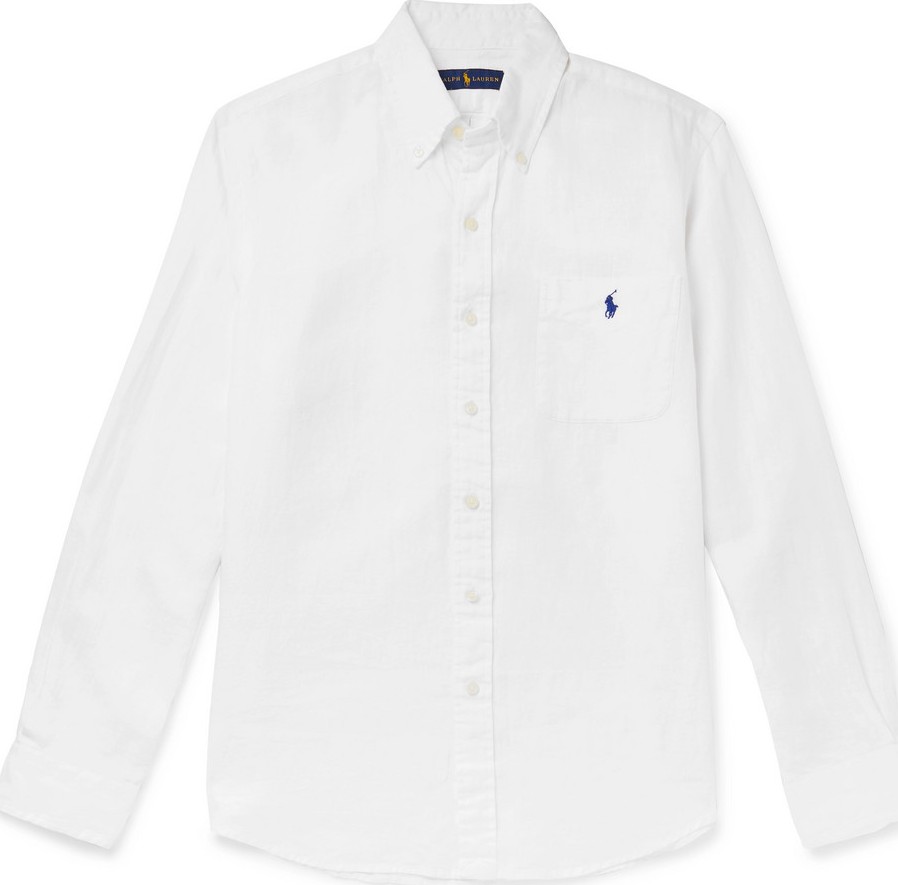 Polo Ralph Lauren Button-Down Collar Linen Shirt