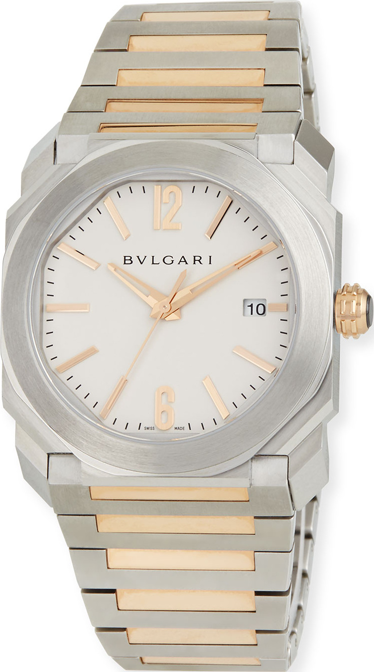 BVLGARI 38mm Octo Solotempo Watch