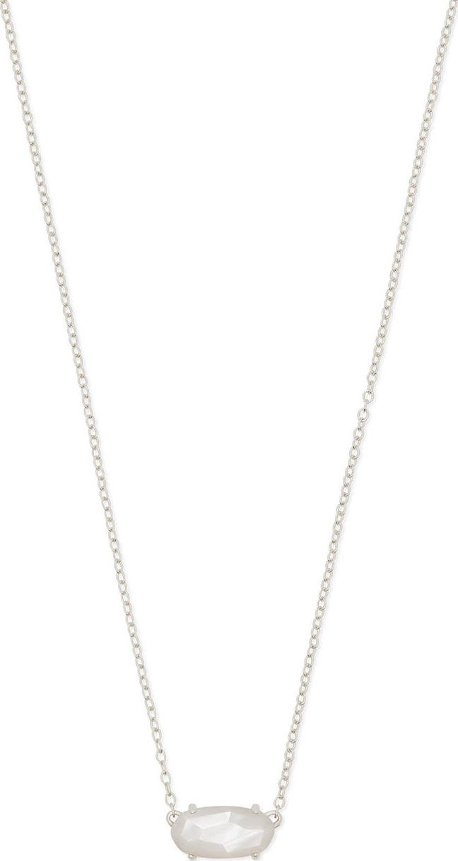 Kendra Scott Ever Pendant Necklace in Rhodium