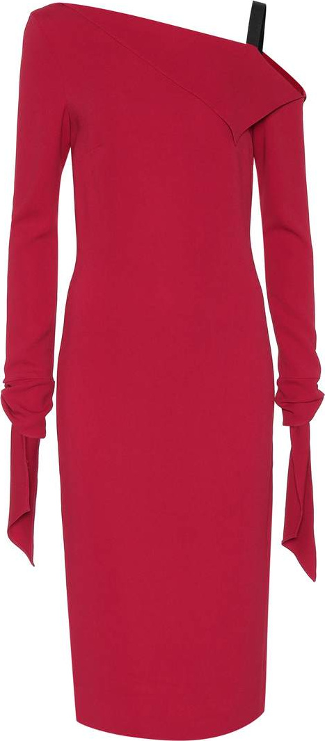 Roland Mouret Cadell crêpe dress