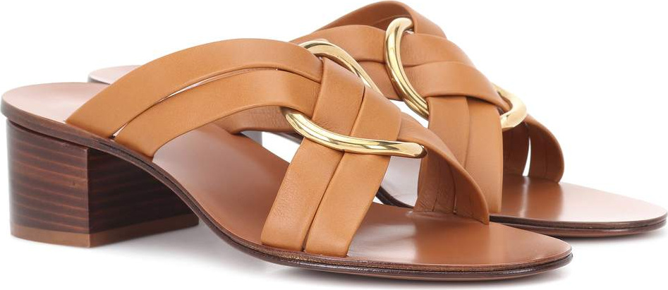 Chloe Rony leather sandals