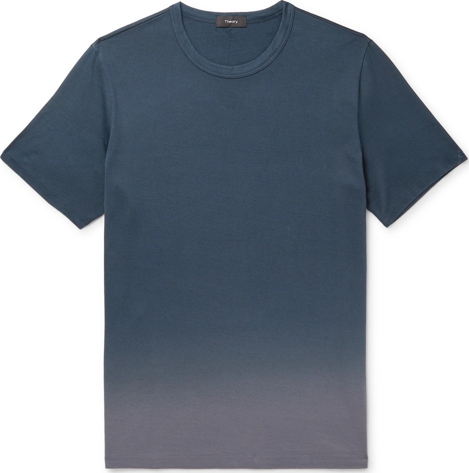 Theory Dégradé Pima Cotton-Jersey T-Shirt