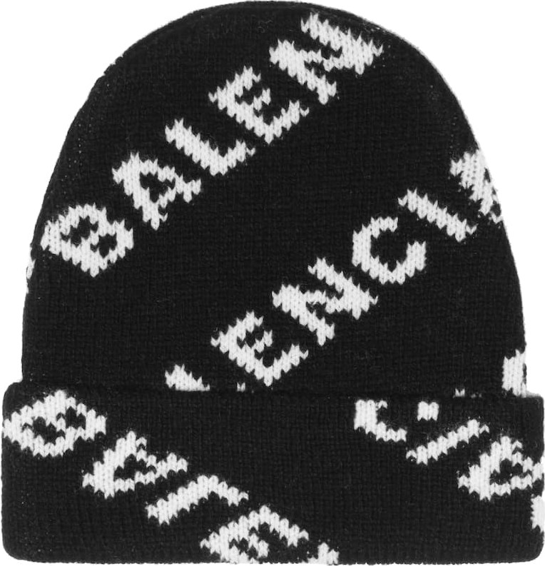 Balenciaga Camel and wool-blend beanie