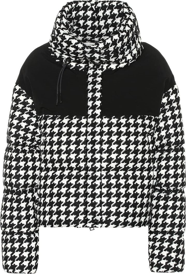 Moncler Nil houndstooth down jacket