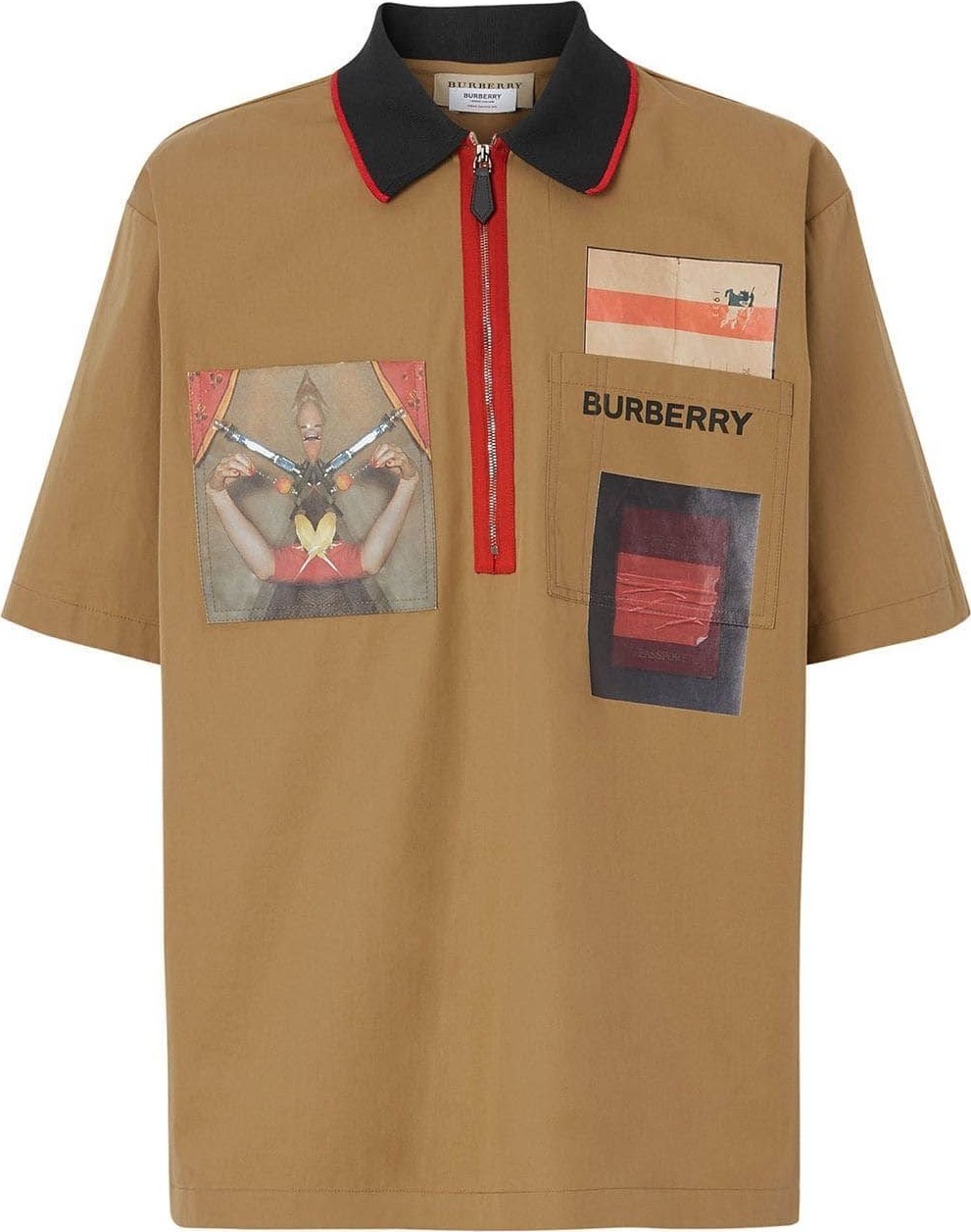 Burberry London England Montage print shirt