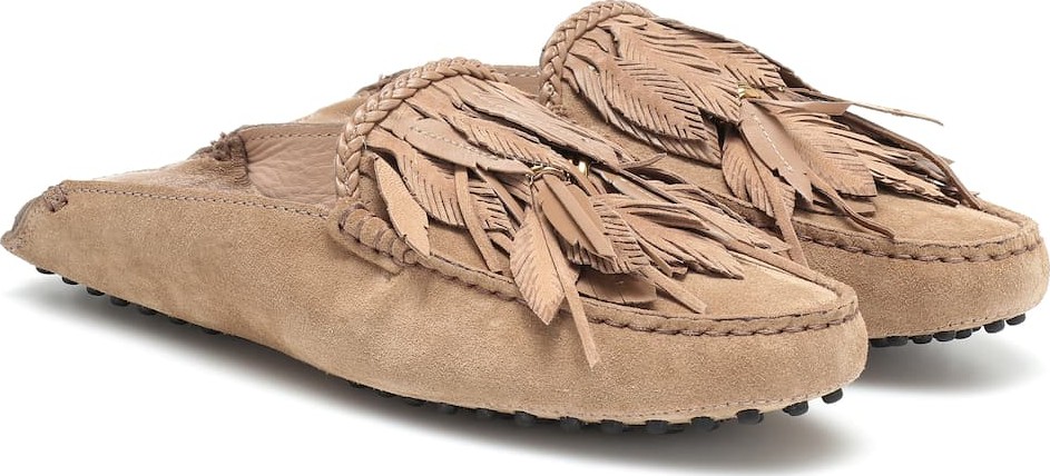 Tod's Suede mules