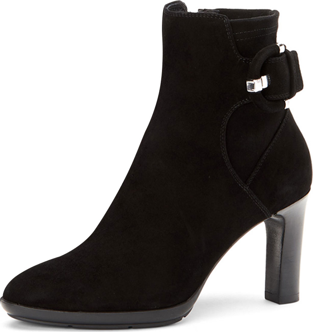 Aquatalia Rachele High-Heel Suede Booties