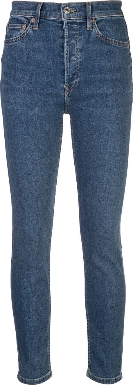 RE/DONE high rise skinny jeans