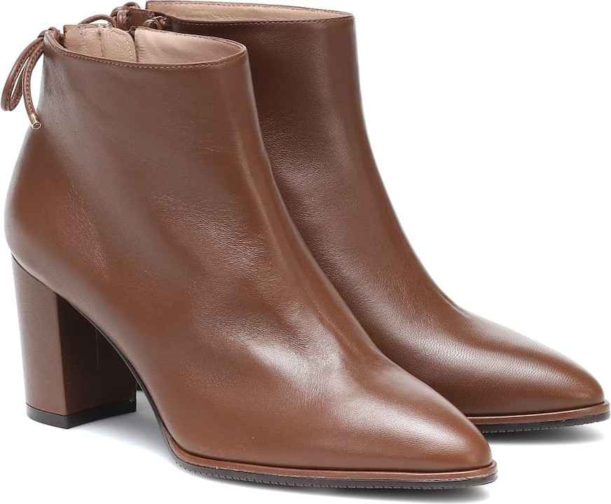 Stuart Weitzman Gardiner leather ankle boots