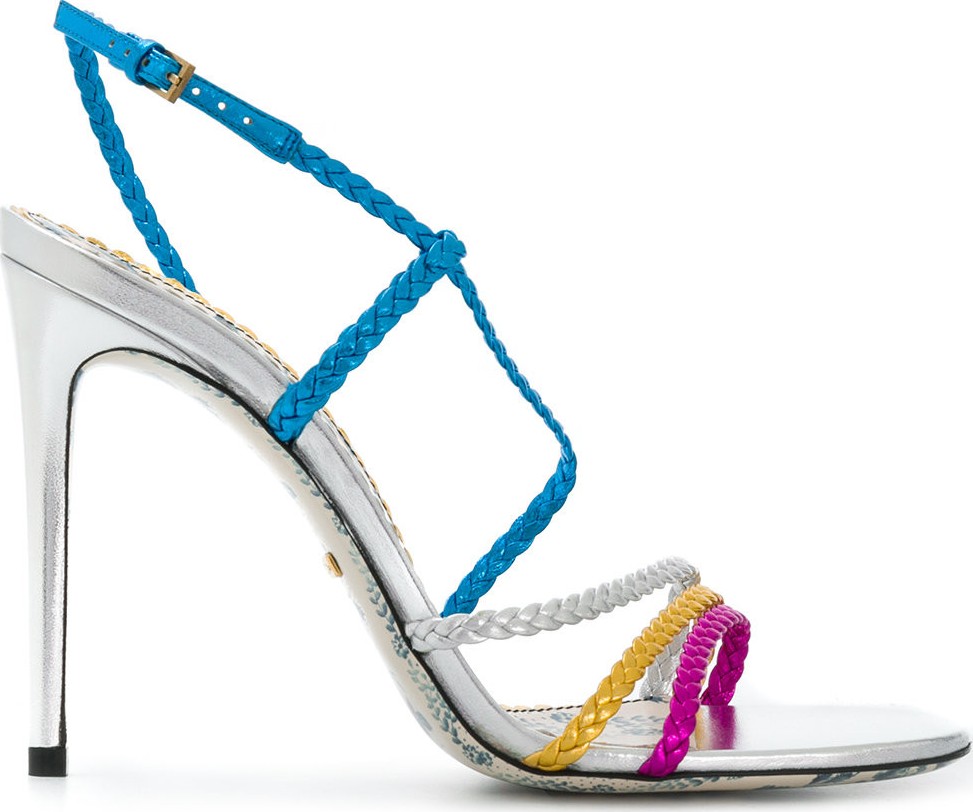 Gucci braided sandals