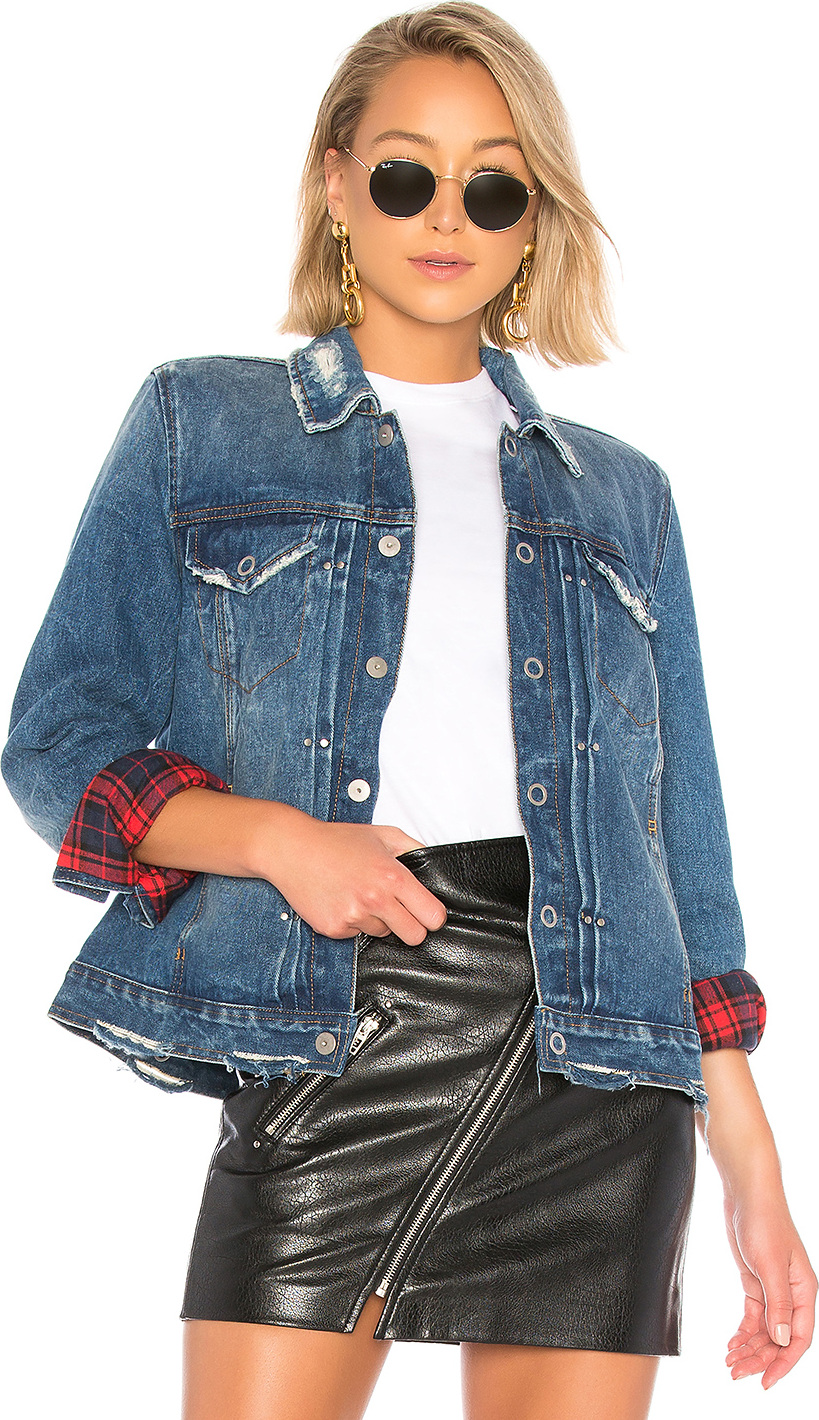 BLANKNYC Reversible Plaid Jacket