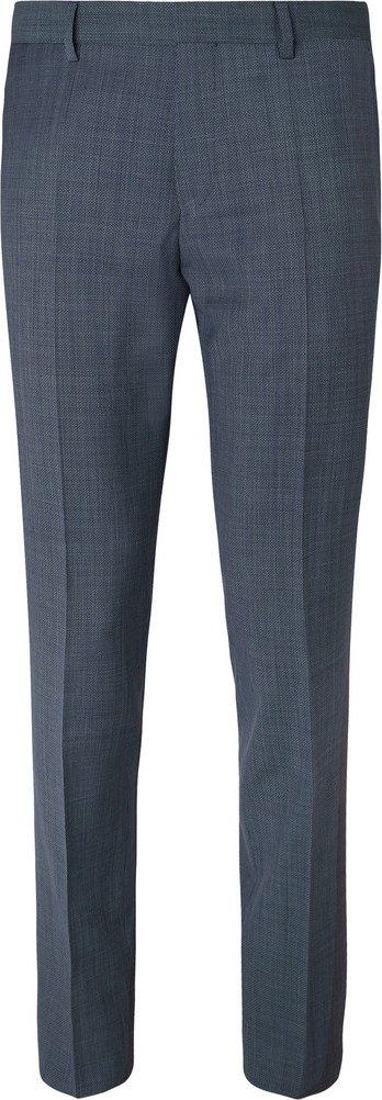HUGO BOSS Black Genesis Slim-Fit Virgin Wool Trousers