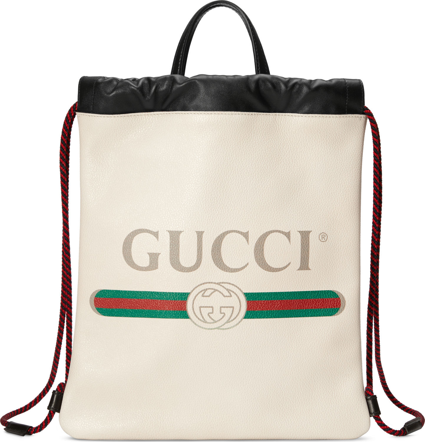 Gucci Gucci-Print Small Drawstring Backpack