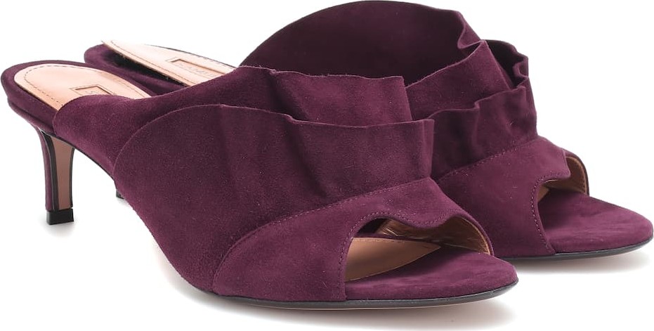 Samuele Failli Chelsie 55 suede mules