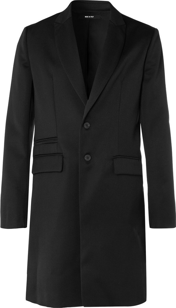 Isabel Benenato Slim-Fit Virgin Wool-Twill Coat