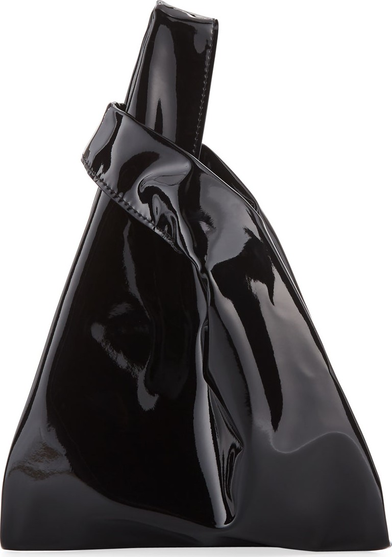 Hayward Mini Vegan Patent Shopper Tote Bag