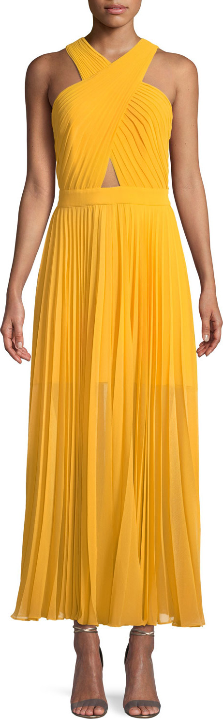 Joie Elenita Pleated Cocktail Dress