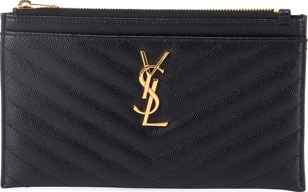 Saint Laurent Monogramme Quilted Wallet