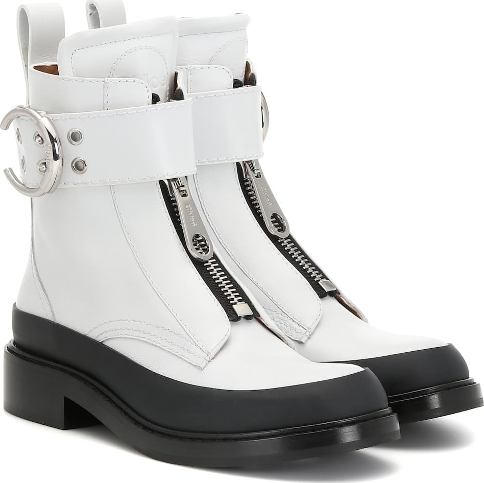 Chloe Roy leather ankle boots