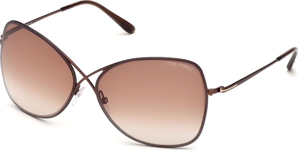 TOM FORD Colette Metal-Frame Butterfly Sunglasses