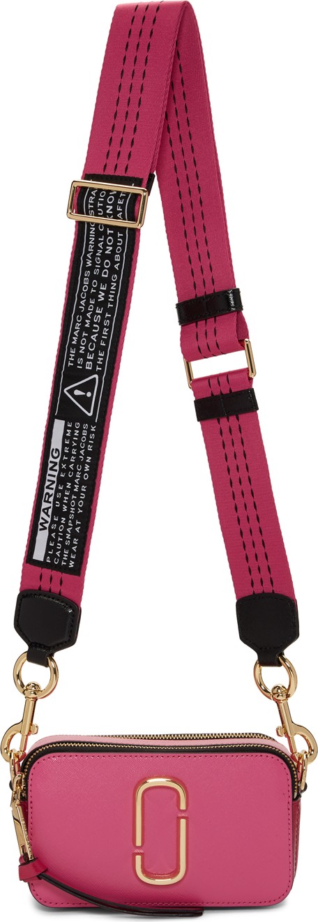 MARC JACOBS Pink Snapshot Bag