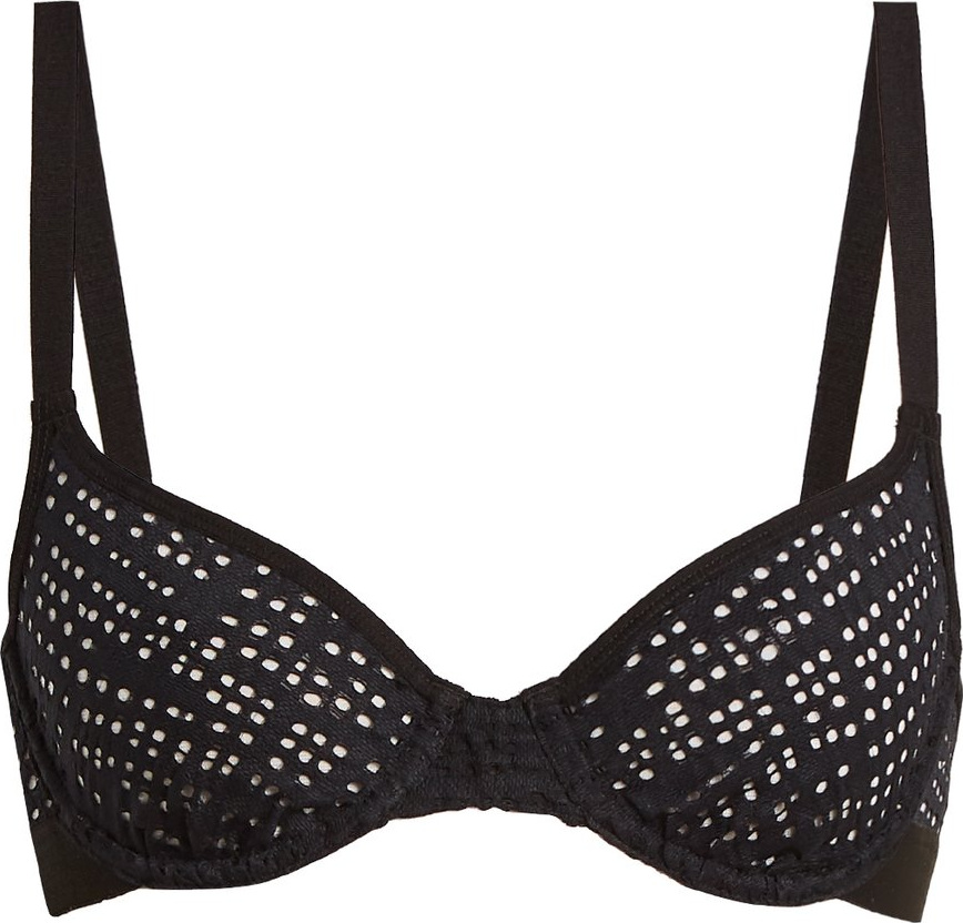 Negative Underwear Essaouira underwired demi-cup mesh bra