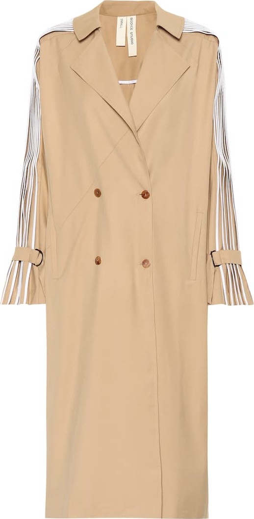 Bodice Studio Pleated wool-blend coat