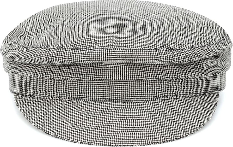 Isabel Marant Evie houndstooth wool cap