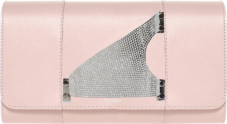 Perrin Paris Leiffel Calfskin Clutch Bag