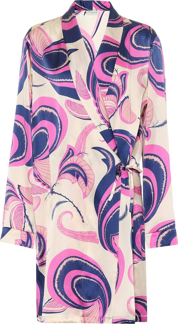 Dries Van Noten Printed silk jacket