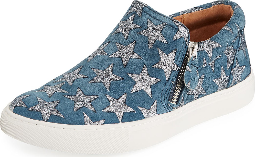 Gentle Souls Lowe Star-Print Platform Sneakers Gentle Souls Lowe Star-Print Platform Sneakers