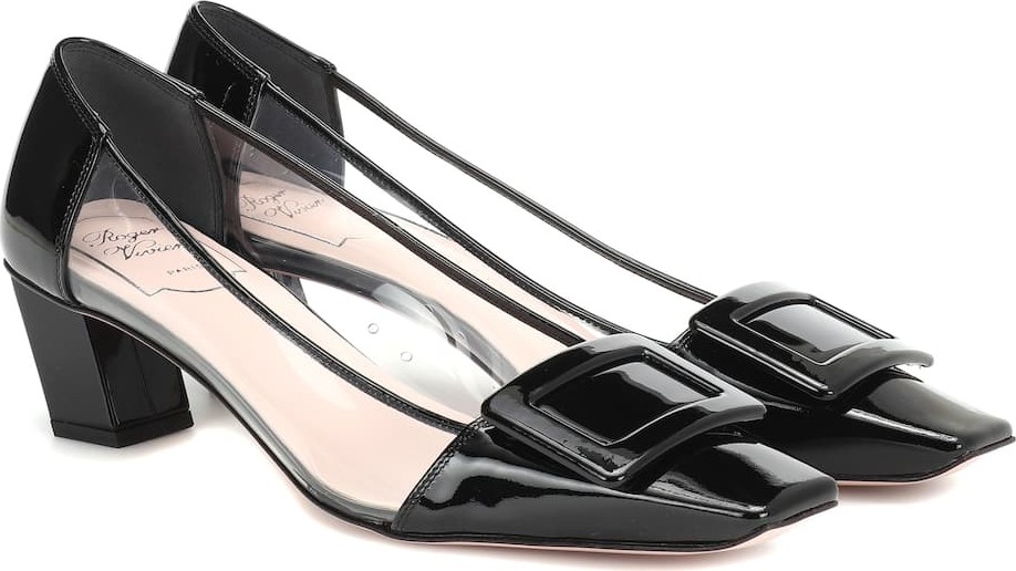 Roger Vivier Belle Vivier leather pumps