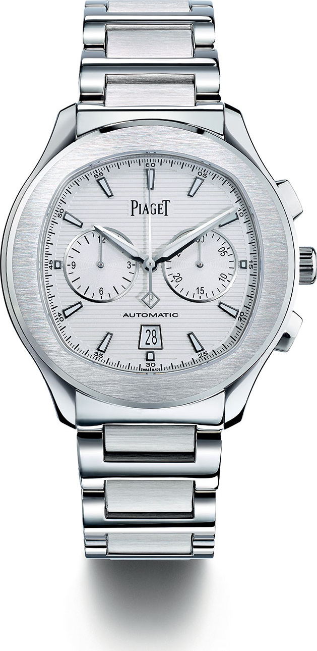 Piaget Polo S Stainless Steel Chronograph Watch