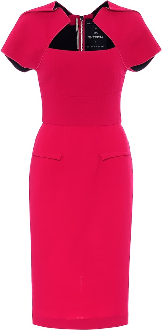 Roland Mouret Exclusive to Mytheresa – Myrtha wool-crêpe dress