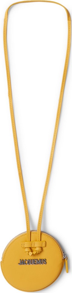 Jacquemus Le Pitchou Logo-Appliquéd Leather Pouch