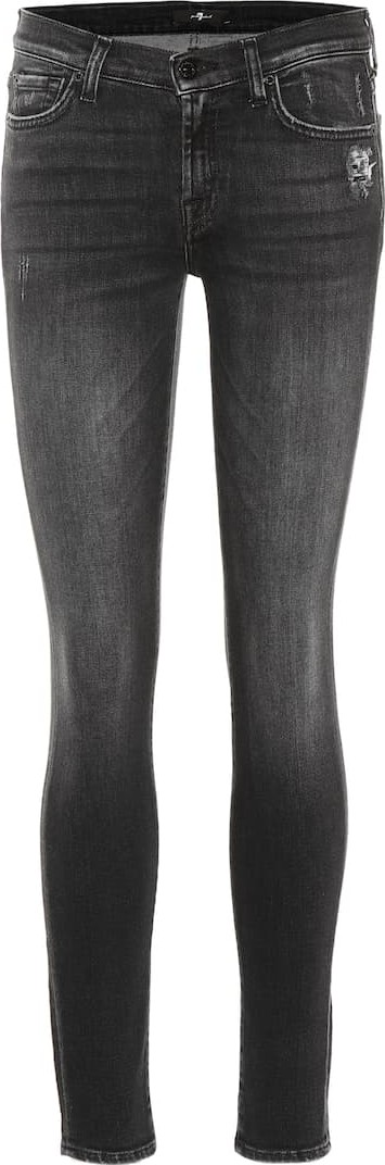 7 For All Mankind The Skinny mid-rise jeans