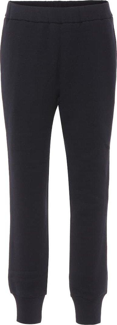 THE ROW Angeles cotton trackpants