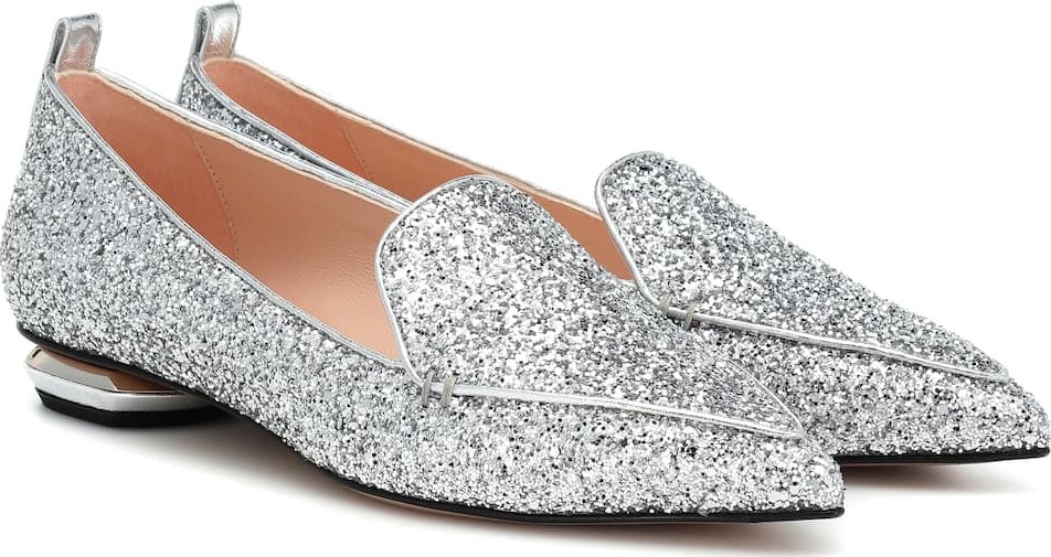 Nicholas Kirkwood Beya glitter loafers