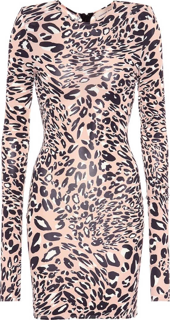 Alexandre Vauthier Leopard-print dress