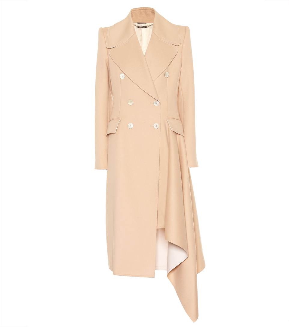 Alexander McQueen Wool and cashmere coat