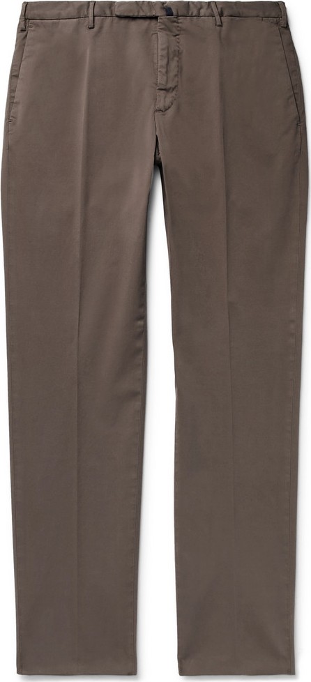 Incotex Slim-Fit Stretch-Cotton Twill Chinos