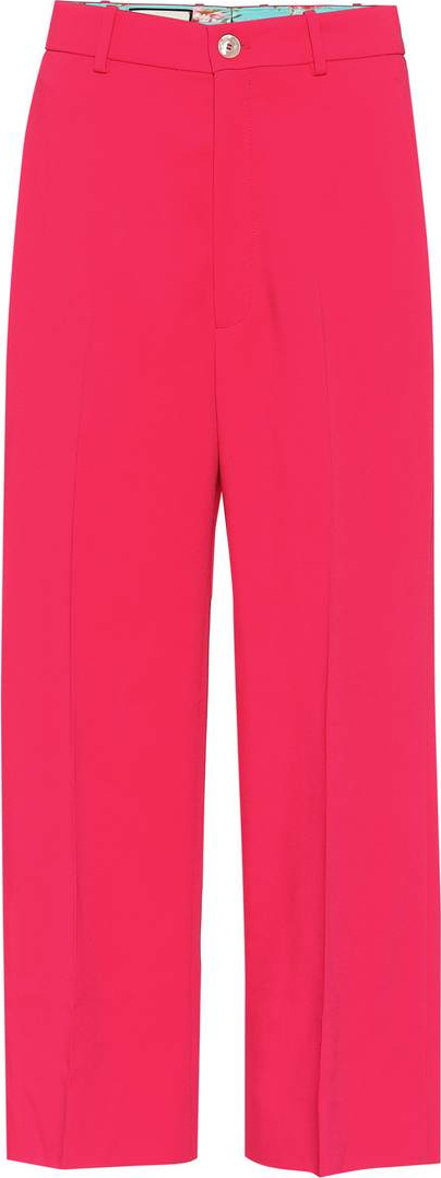 Gucci Stretch-crêpe pants