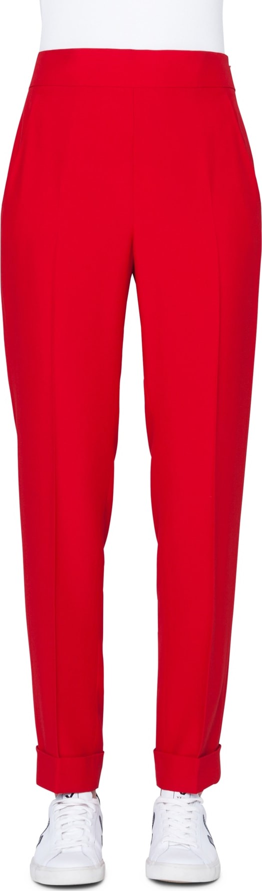 Akris Chris Cuffed Crepe Pants
