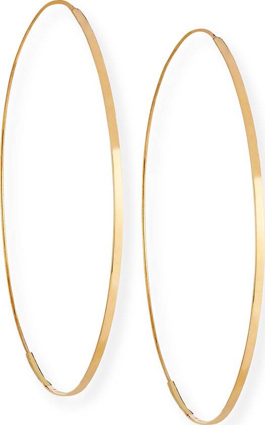 Lana Flat Magic 14K Hoop Earrings