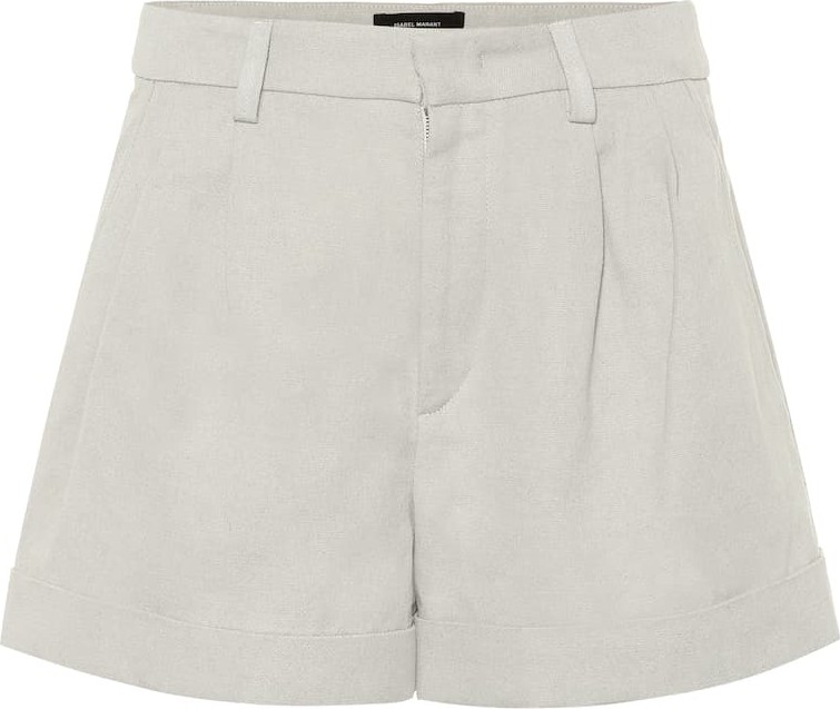 Isabel Marant Kab cotton and linen shorts
