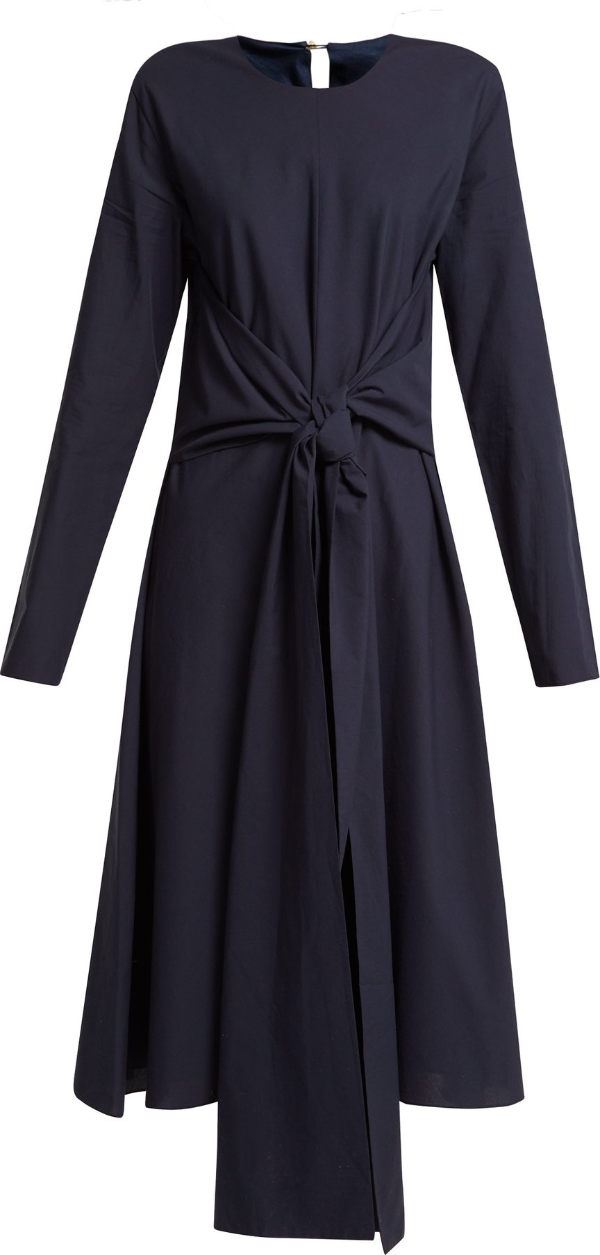 Merlette Kiakora tie-front cotton dress