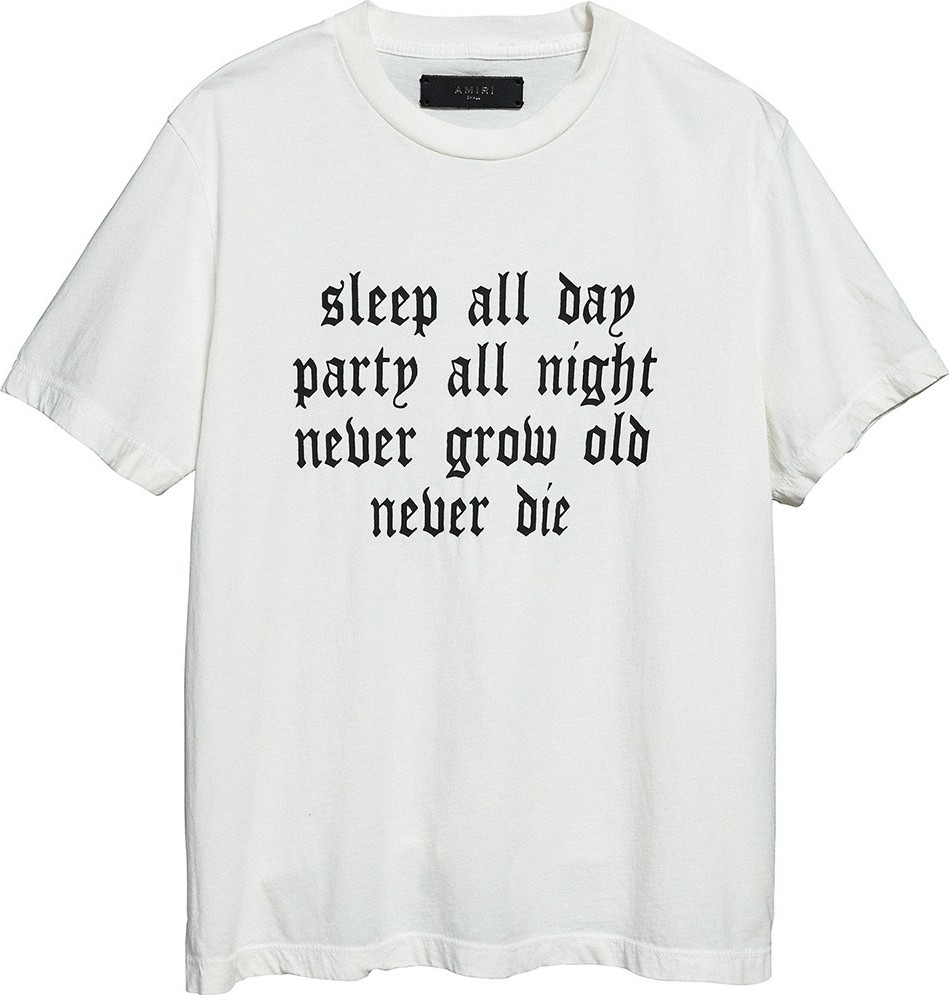 Amiri Sleep All Day T-shirt