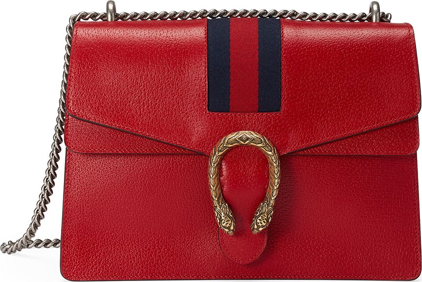 Gucci Dionysus Double-Chain Shoulder Bag