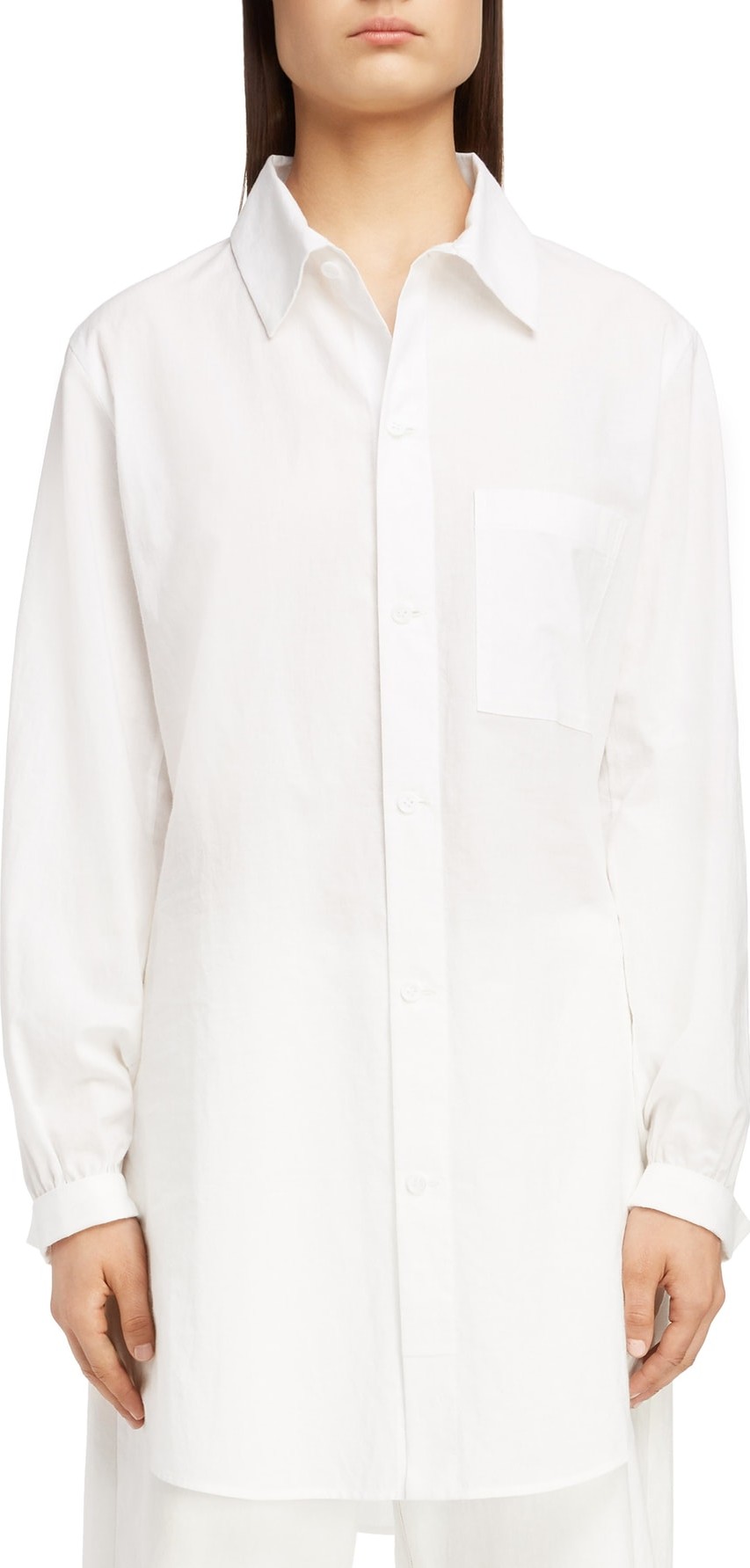 Y's By Yohji Yamamoto Tuck Long Blouse